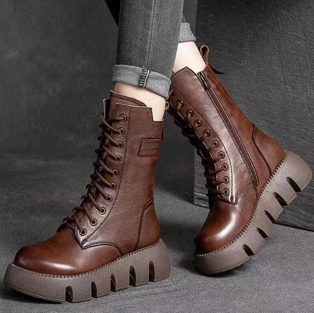 LuxyVix® - Lederstiefel
