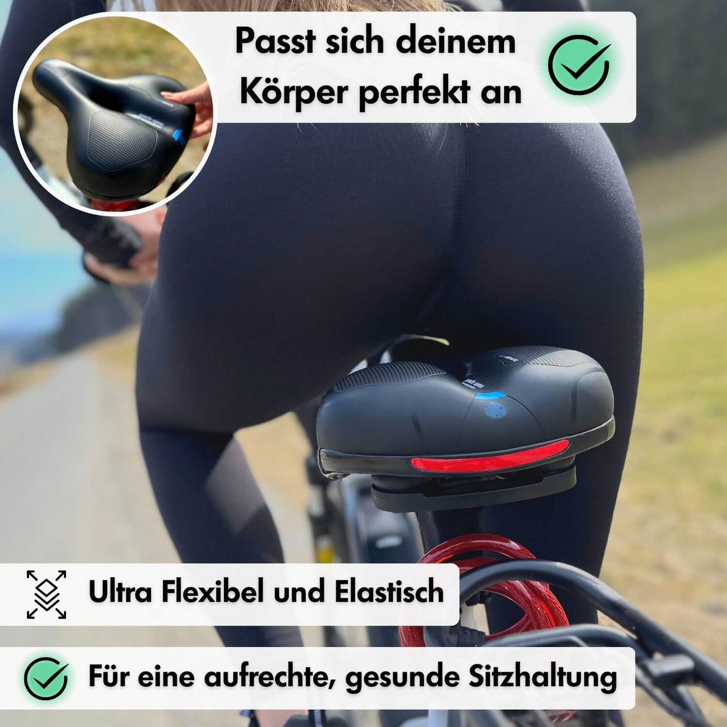 CloudComfort Max - Endlich Schmerzfrei Radfahren