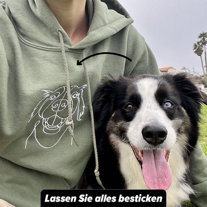 LinieLiebes® - Individuell besticktes sweatshirt