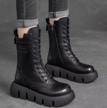 LuxyVix® - Lederstiefel