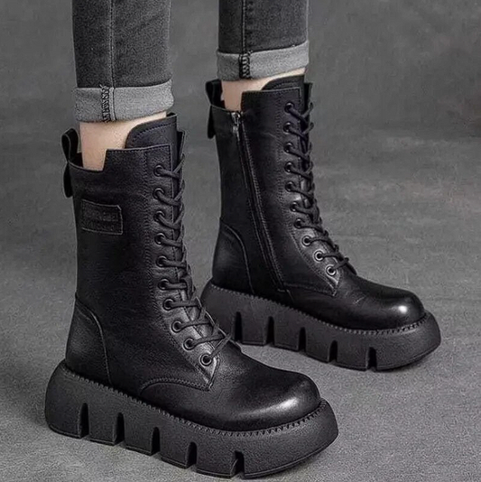 LuxyVix® - Lederstiefel