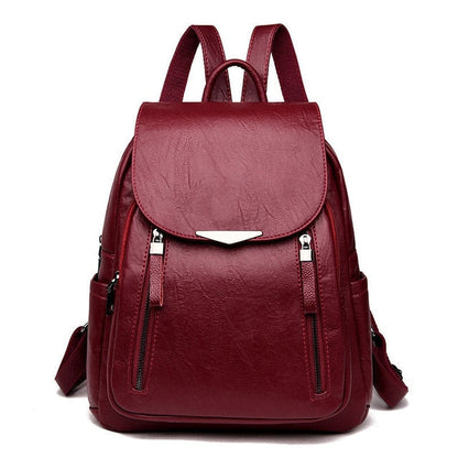 Lu Damen-Lederrucksack
