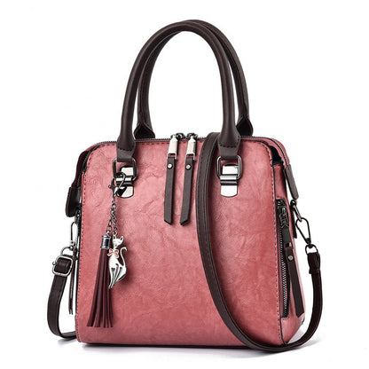 Burora Damen-Ledertasche