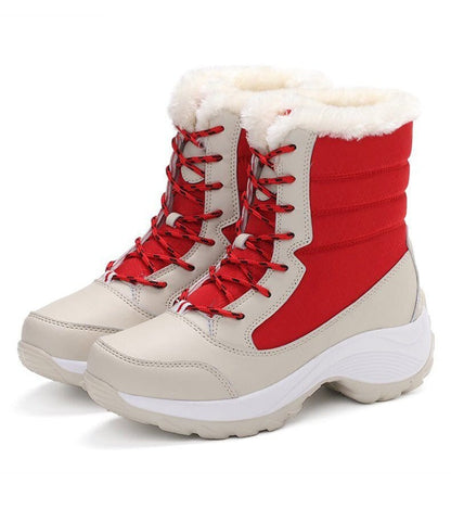 BelleWint® - Hohe Stiefel mit Innenfell