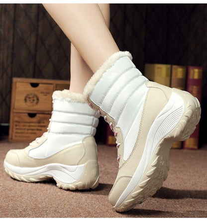 BelleWint® - Hohe Stiefel mit Innenfell