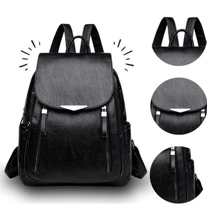 Lu Damen-Lederrucksack