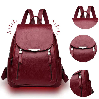 Lu Damen-Lederrucksack